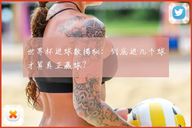 世界杯进球数揭秘:到底进几个球才算真正赢球?