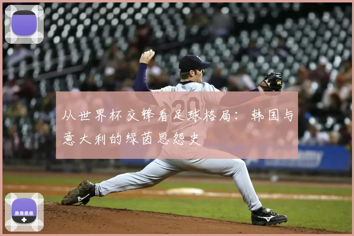 从世界杯交锋看足球格局:韩国与意大利的绿茵恩怨史