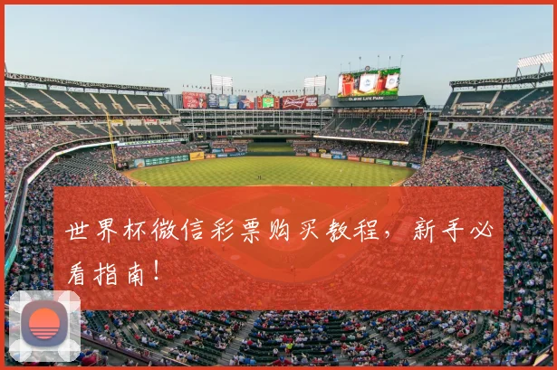 世界杯微信彩票购买教程,新手必看指南!