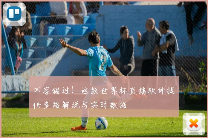 不容错过！这款世界杯直播软件提供多路解说与实时数据