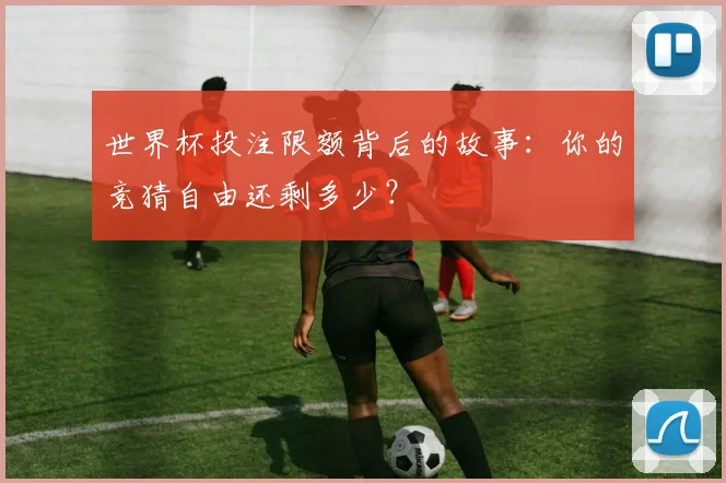 世界杯投注限额背后的故事：你的竞猜自由还剩多少？